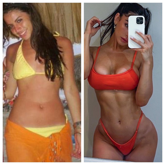 Mi antes y despu&eacute;s ❤️🫶🏼 (obvio las boobs son operadas) as&iacute; que no empiecen unos con sus &ldquo;las chichis<a href="/tag/nonecesitamospermiso"class="tags"><span>#nonecesitamospermiso</span></a>