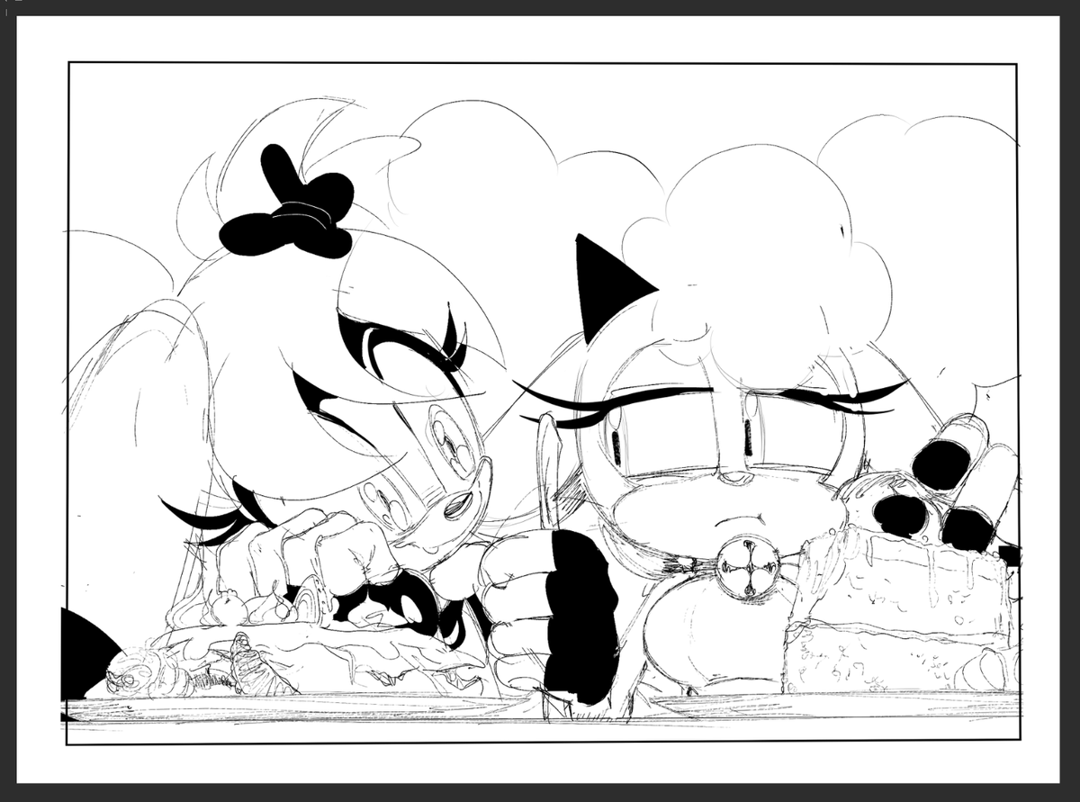 Just some commission layouts from my stream today. 