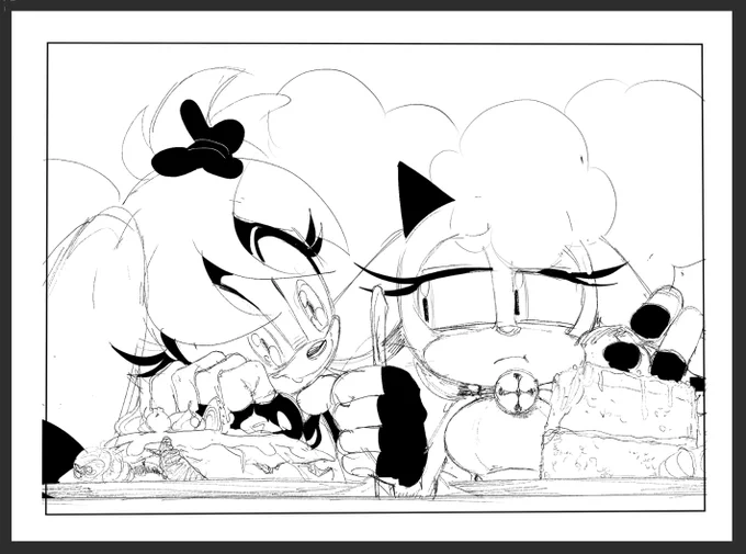 Just some commission layouts from my stream today. 