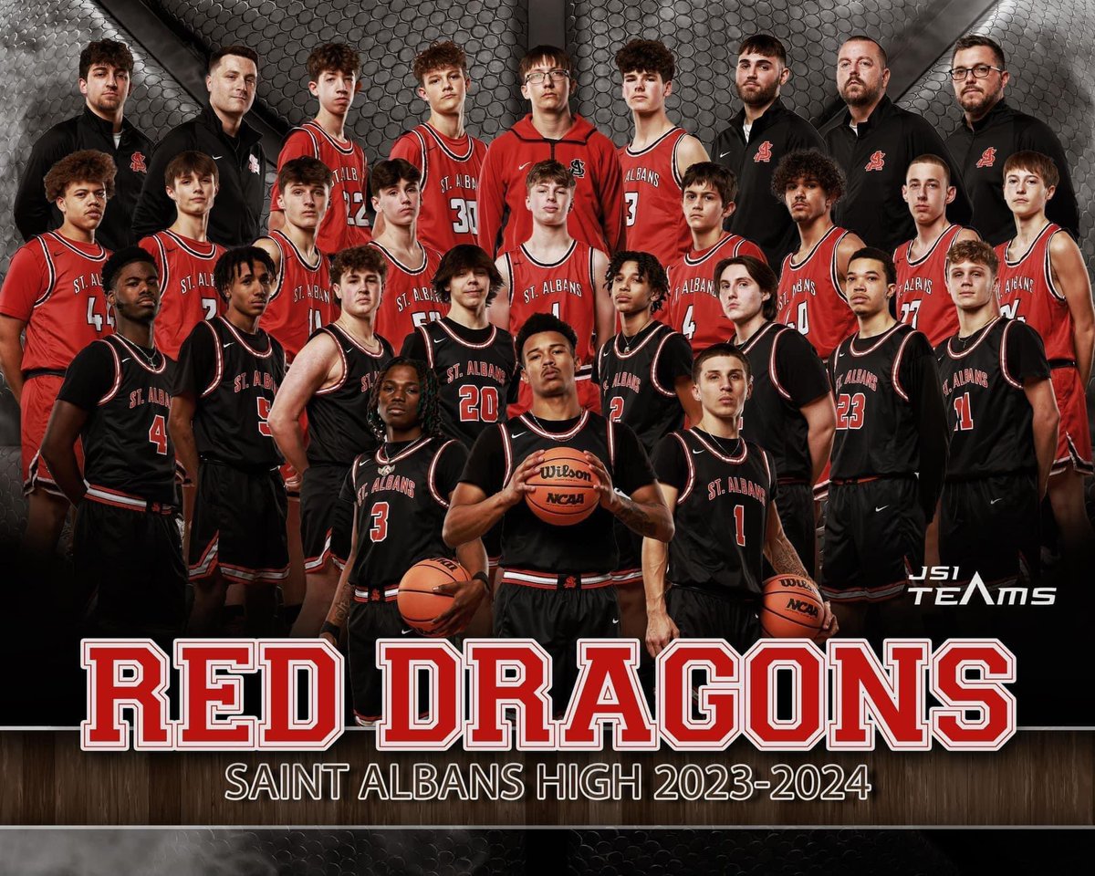 Your Red Dragon boys basketball team moves to 10-8 with the win tonight in a gutsy defensive performance vs. Cabell Midland High School. 

Final Score: 

St. Albans- 44

Cabell Midland- 40 

Your SA JV team also played a great game and came away with a victory. 

#RedDragonPride