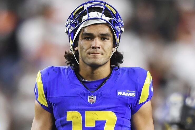 whydoyoupretend's tweet photo. Puka Nacua broke every record at his position as an unknown 5th rounder and was not honored for it.

An absolute robbery. https://t.co/64GsAeYbu3