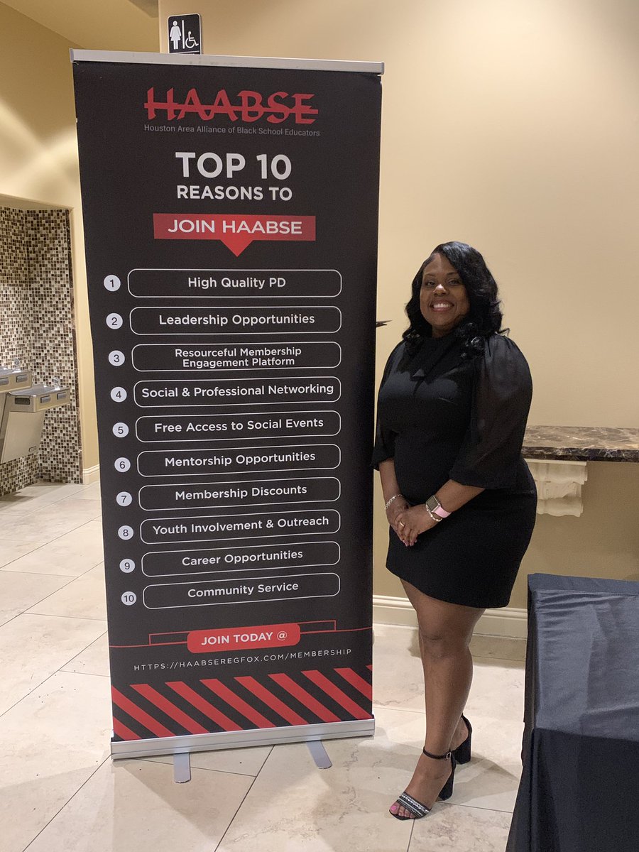 Tonight is about this special teacher &amp; all that she does to support our <a href="/ConleyES_AISD/">Conley Elementary School - Aldine ISD</a> Cougars!  Thank you, #HAABSE TOTY, @ April Philips! ⭐️