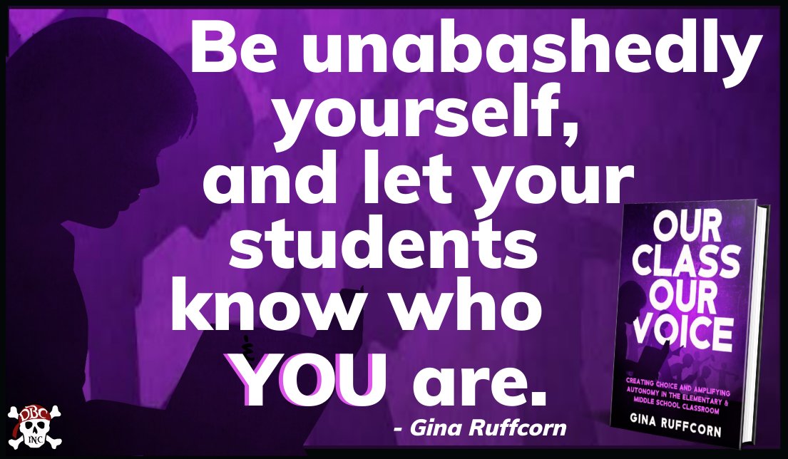 Dave Burgess Consulting, Inc. (@dbc_inc) on Twitter photo THIS!
Thank you, Gina Ruffcorn!
Love this quote & this incredible resource!
#OurClassOurVoice
📖 amazon.com/Our-Class-Voic…
#tlap #dbcincbooks <a href="/gruffcorn13/">Gina Ruffcorn</a> <a href="/jmattmiller/">Matt Miller 🗑️</a> <a href="/burgessdave/">Dave Burgess</a> <a href="/TaraMartinEDU/">Tara M Martin</a> THIS!
Thank you, Gina Ruffcorn!
Love this quote & this incredible resource!
#OurClassOurVoice
📖 amazon.com/Our-Class-Voic…
#tlap #dbcincbooks <a href="/gruffcorn13/">Gina Ruffcorn</a> <a href="/jmattmiller/">Matt Miller 🗑️</a> <a href="/burgessdave/">Dave Burgess</a> <a href="/TaraMartinEDU/">Tara M Martin</a>