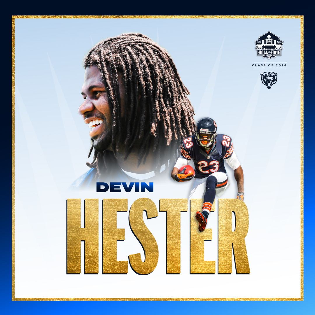 The wait is over. @D_Hest23 is headed to the Pro Football Hall of Fame!