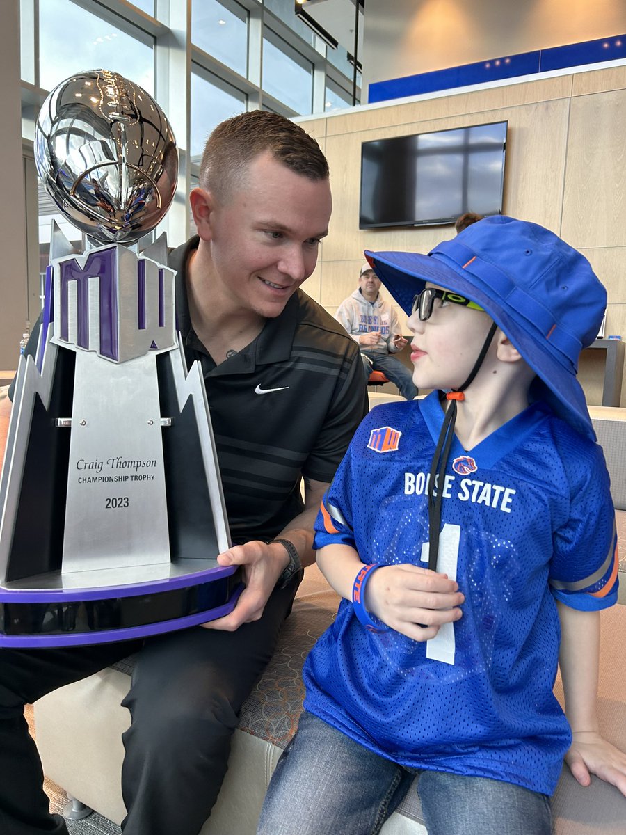With Weston on our team, we’re going to win a lot more of these! #BleedBlue