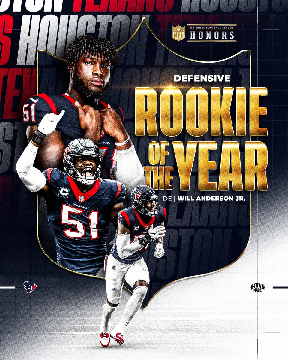 THE DEFENSIVE ROOKIE OF THE YEAR 🏆