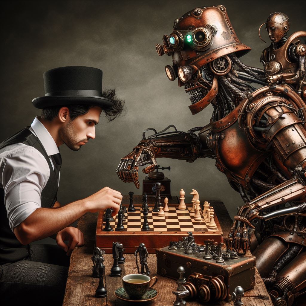 Good Thursday AI Designers! #aiartcommunity #AIArtwork #aiart #ThursdayMotivation #FridayMorning  #ThursdayVibes #ThursdayMood #ThursdayThoughts #Thursday #FridayEve #chesspunks #chess #steampunk #Champions #ChampionsCup #vintage #vintagestyle #vintagecomics Happy Friday Eve!…