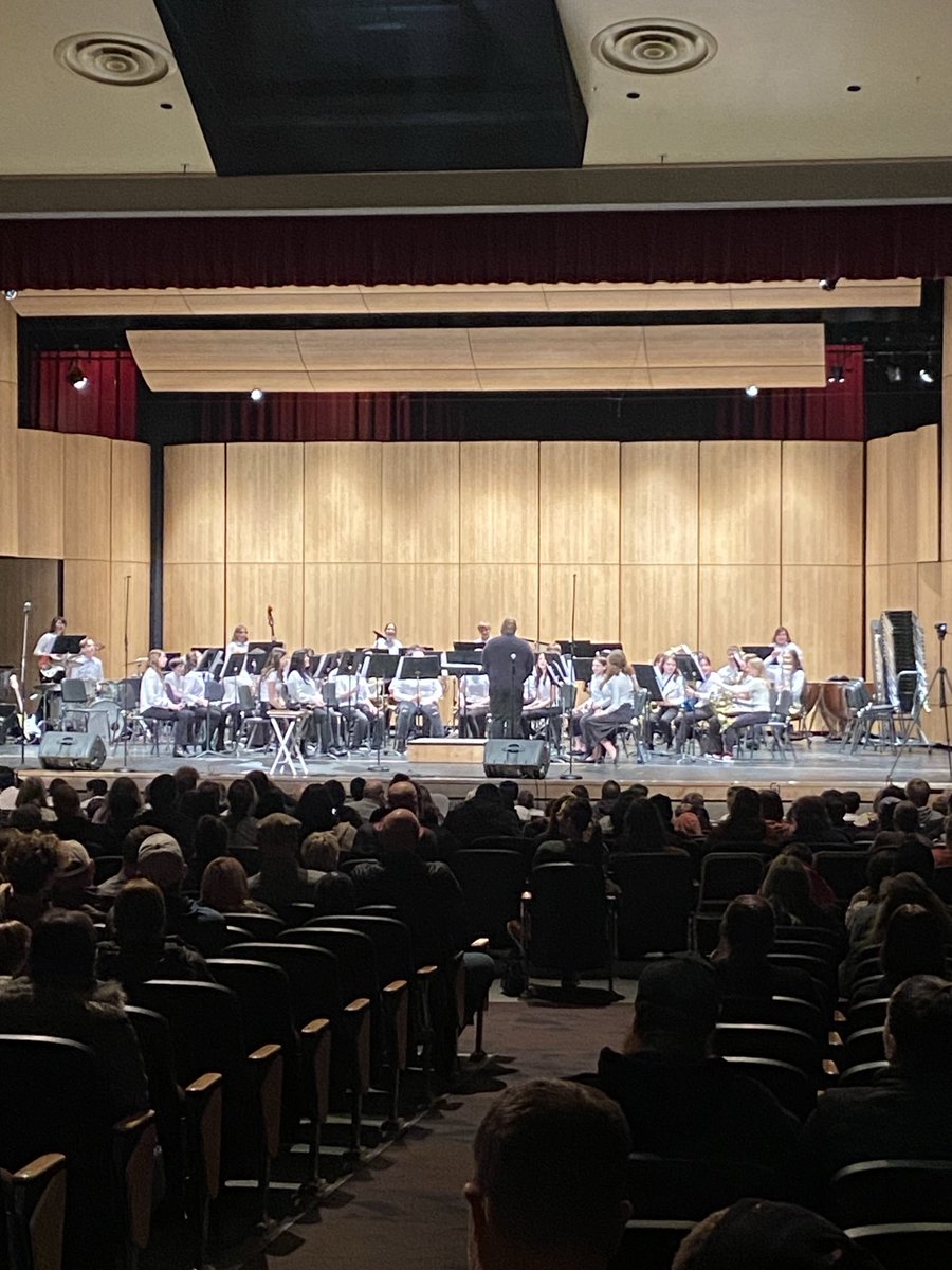 SouthBSD's tweet photo. Awesome band concert with our future Bobcats tonight. #ONESouth https://t.co/t9tthtL4Zy