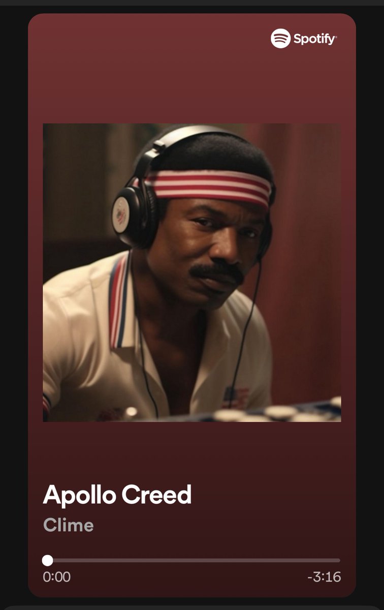 JeremyWheeler's tweet photo. @TheCarlWeathers Apollo Creed beat by Clime

https://t.co/eI342ORC8d https://t.co/4Rdjp714cK
