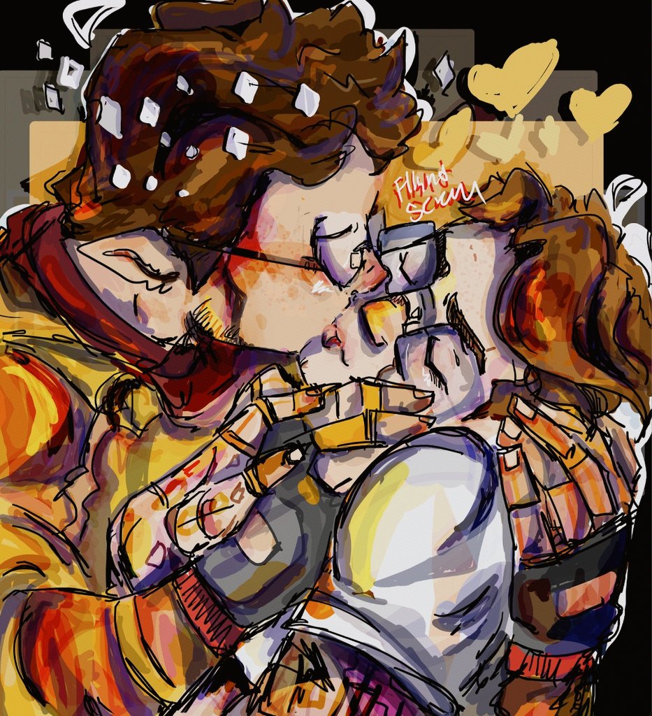 The Kiss but its slimeriana

#qsmp #slimeriana #fliporiana #qsmpfanart