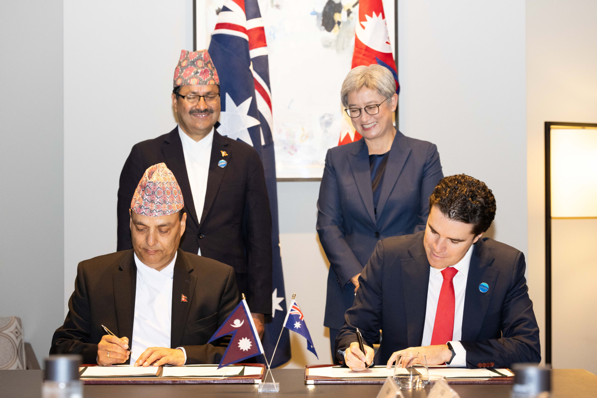 TimWattsMP's tweet photo. Australia and Nepal are close friends and our relationship is underpinned by deep people to people links - Nepali Australians are our fastest growing migrant community. https://t.co/fBkI51AvNJ