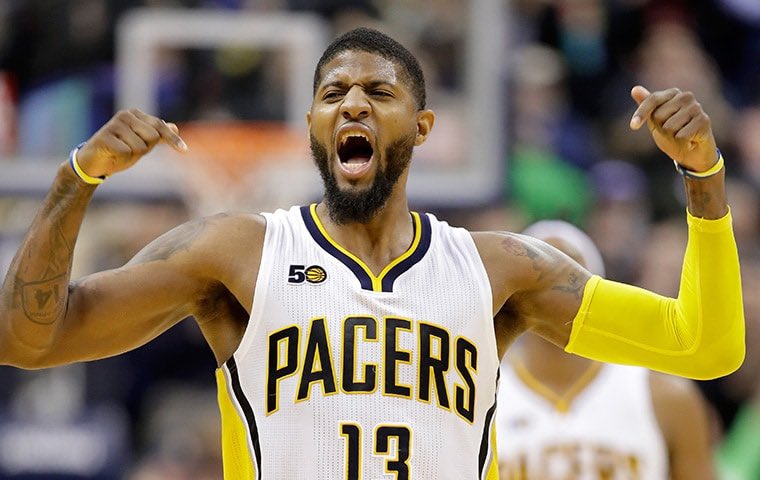 NEWS: There are “growing whispers” of Paul George’s own interest in returning to Indiana to team up with Haliburton and Siakam this offseason (Via @JakeLFischer)