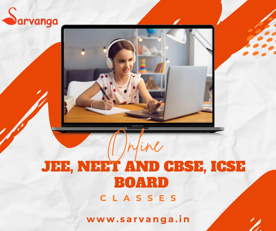 'Excel in NEET, JEE, CBSE, and ICSE exams with our online classes!  #NEETprep #JEEcoaching #CBSEexams #ICSEclasses #OnlineLearning'
Contact Us :
Web: sarvanga.in
Toll-Free: 1800-889-7848
#sarvangaeducation #onlineclasses2024 #education #cbseclasses