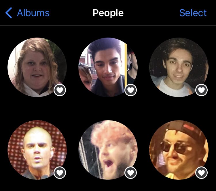 My phone recognizes our boys in my camera roll 😂 Top 6 are me and TW