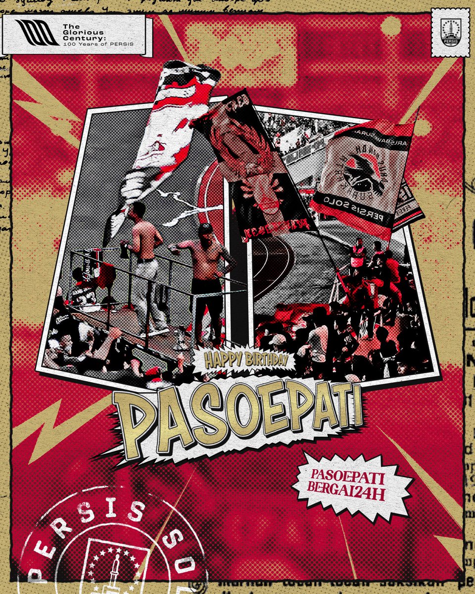 𝑺𝒆𝒍𝒂𝒎𝒂𝒕 𝒃𝒆𝒓𝒕𝒂𝒎𝒃𝒂𝒉 𝒖𝒔𝒊𝒂, 𝑷𝒂𝒔𝒐𝒆𝒑𝒂𝒕𝒊! 🔥✨

Jaga gairah semangat kalian untuk memberikan dukungan kepada Laskar Sambernyawa agar bisa terbang lebih tinggi lagi. Dulu, sekarang dan selamanya. 🔴

#LaskarSambernyawa 
#TheGloriousCentury