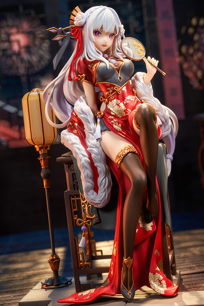 KADOKAWA Re:ゼロ リゼロ レム エミリア 優雅美人 ver. セット リゼロ】エミリアとレムの“優雅美人”フィギュア3次受注分（9月