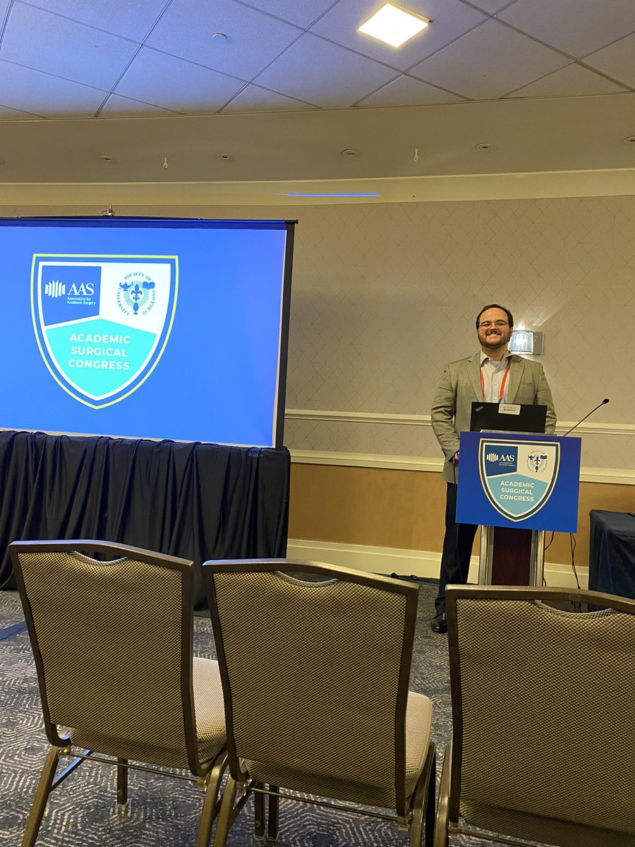 Great time at my first national conference for #ASC2024 presenting on some of my research! Thanks to <a href="/DrMaluccioNET/">Mary Maluccio, M.D</a> for the opportunity to join her team. Looking forward to the next one!

<a href="/AcademicSurgery/">Assoc4AcademicSurgery</a> <a href="/lsusurgerydept/">LSU Department of Surgery</a> <a href="/md_moreci/">Rebecca Moreci, MD MS</a> <a href="/morgan_l_brown/">Morgan L. Brown</a> <a href="/joseacruzayala/">José A. Cruz Ayala, MD</a> <a href="/JenLStevens7/">Jenny L Stevens</a>