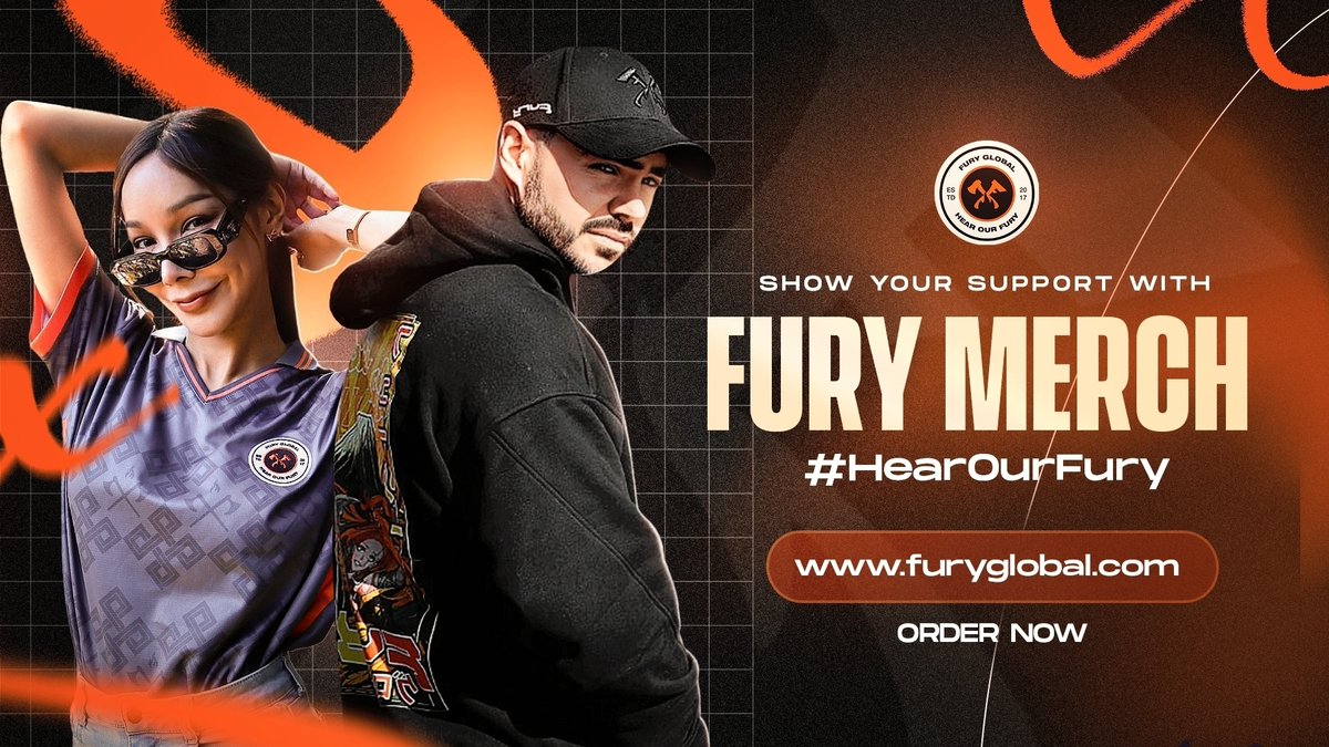 As the R6 team takes the journey over to Brazil 🇧🇷  for SI, Why not show your support with some #FURY merch 🔥

Order now 👇
furyglobal.com/shop

#HearOurFURY🔥