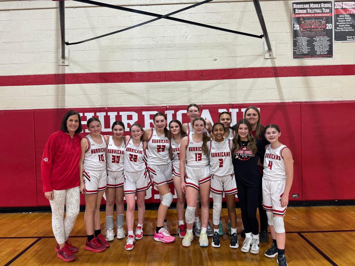 Shout out to HMS Lady Redskins winning their conference championship and finishing an undefeated season 22-0. Future is bright!