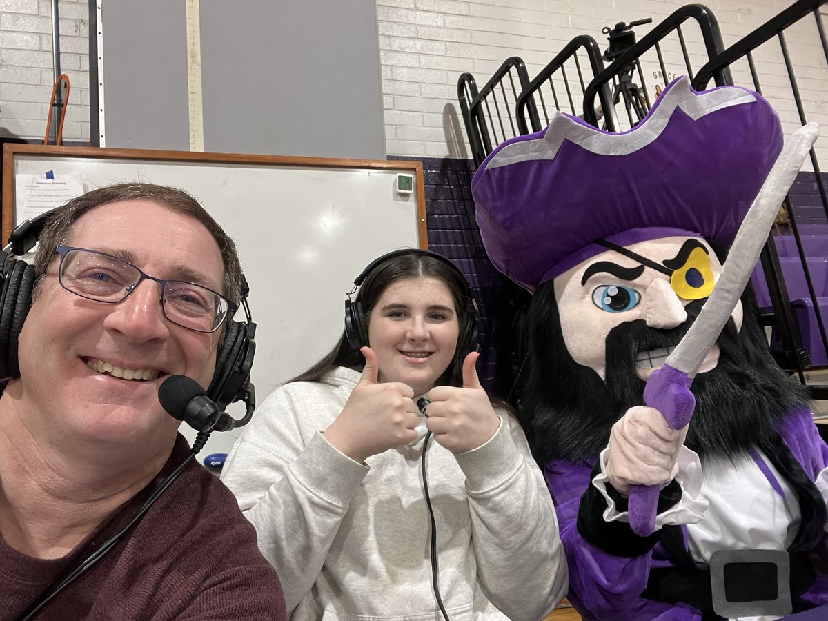 D11Sports's tweet photo. A BIRTHDAY & A WIN:  

The Palisades Girls Basketball celebrated a couple things tonight to close out the season. 

They started the night by celebrating Coach Karlee Krchnavi birthday and then celebrated Senior night & then beat Bethlehem Christian to win back to back games. 👍👍