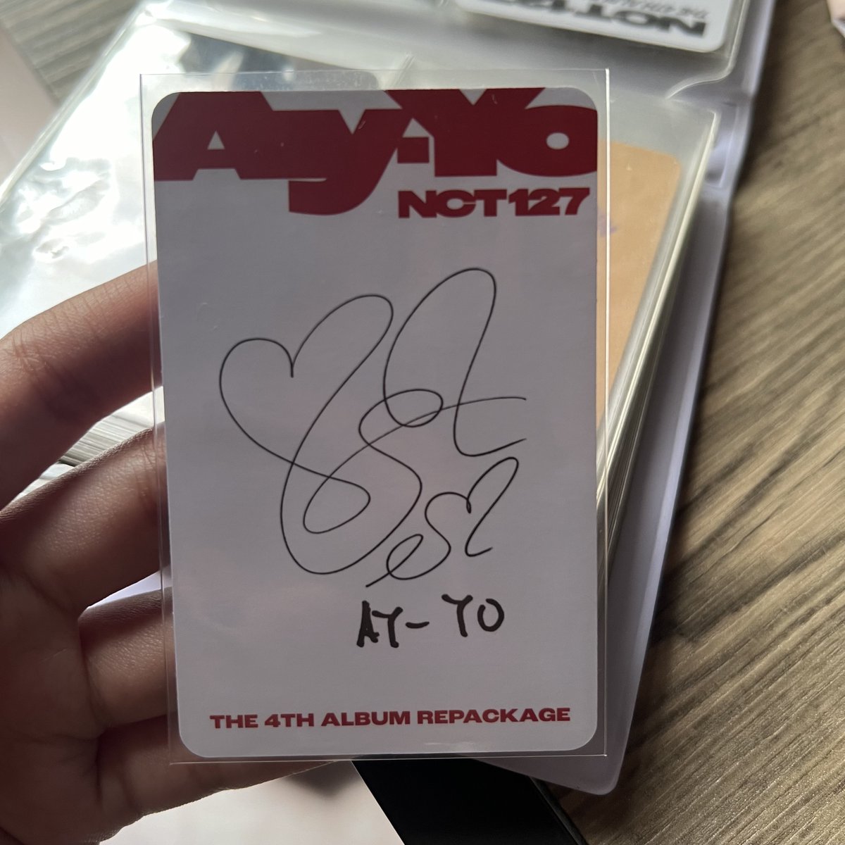 jaeflumes's tweet photo. wts taeyong ay-yo photocard 

🌙good condition 
🌙include packing

price: 80k nego, bisa oren, dom jaktim ready kamar

tags nct 127 nct taeyong jaehyun johnny mark jungwoo taeil doyoung haechan wts wtb wtt album poster photocard ty ay yo https://t.co/vBjMNyn1dt