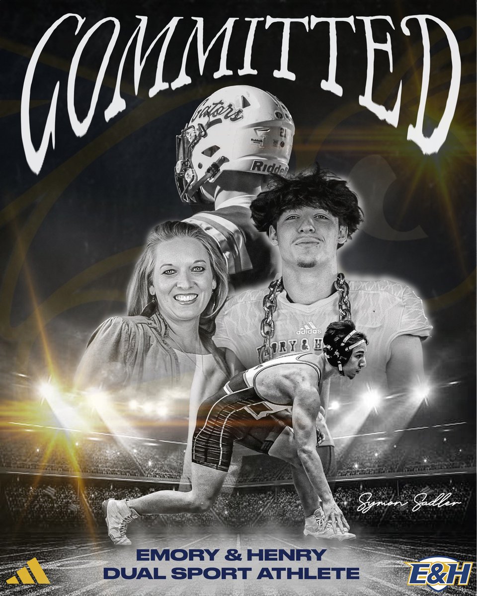 Symon Sadler (@official_ss21) on Twitter photo Committed. Time to work.
Dual Sport ATHLETE.
<a href="/GreenLevelHigh/">Green Level High School</a> <a href="/G_L_ATHLETICS/">ππ§πππ£ πππ«ππ‘ πΌπ©ππ‘ππ©πππ¨ π</a> <a href="/CoachBWoolf/">Ben Woolf</a> <a href="/CoachJayUConn/">CoachJay - Elite 400 National Recruiting Expert</a> <a href="/G_L_FOOTBALL/">Green Level Football</a> <a href="/HighSchoolOT/">HighSchoolOT</a>
<a href="/EmoryUniversity/">Emory University</a> <a href="/EmoryHenry_FB/">E&H Football</a> @Coach_BeCraft Committed. Time to work.
Dual Sport ATHLETE.
<a href="/GreenLevelHigh/">Green Level High School</a> <a href="/G_L_ATHLETICS/">ππ§πππ£ πππ«ππ‘ πΌπ©ππ‘ππ©πππ¨ π</a> <a href="/CoachBWoolf/">Ben Woolf</a> <a href="/CoachJayUConn/">CoachJay - Elite 400 National Recruiting Expert</a> <a href="/G_L_FOOTBALL/">Green Level Football</a> <a href="/HighSchoolOT/">HighSchoolOT</a>
<a href="/EmoryUniversity/">Emory University</a> <a href="/EmoryHenry_FB/">E&H Football</a> @Coach_BeCraft