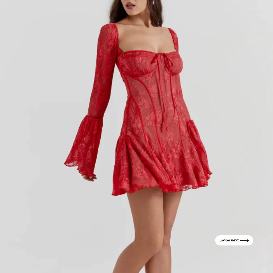 BassoStylemeup's tweet photo. Dress to Impress: Arina's Sexy Party Dress – Your Gateway to Unforgettable Nights of Glamour and Style. ✨ #ArinaElegance #partydress #partynight #reddress https://t.co/N7pfZ1aiv4