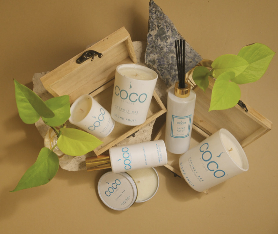 StoneCandles's tweet image. Dive into the irresistible blend of stone fruit and coconut with Coco by Stone Collection. Unveil a fragrance that's as bold and exotic as you are. Elevate your senses, embrace the allure. 🌴🍑 #CocoScent #StoneCollection #ExoticFragrance #CocobyStone #StoneCandles