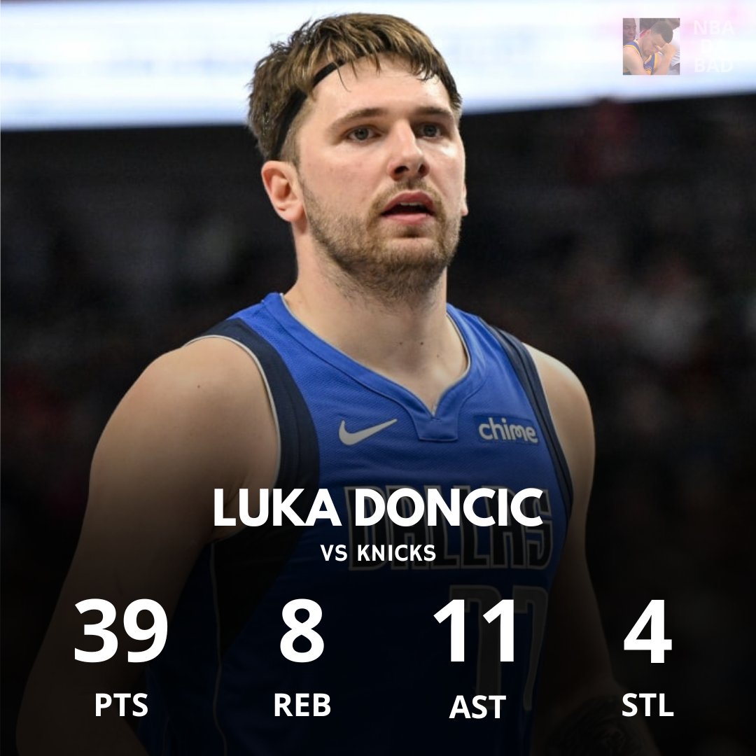É O TESOURO

NÚMEROS NORMAIS PARA LUKA DONCIC

ACABA DE PERDER 3 POSIÇÕES NA DISPUTA PARA MVP
