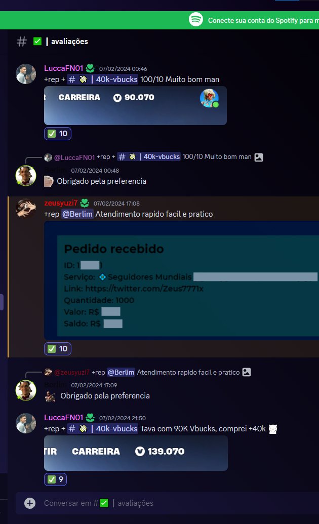 BCstore2024's tweet photo. Estamos Com Muitos Feedback pessoal ! 
Quem quiser adquirir algum produto entre em nosso servidor !
BOOSTER Tem 15% De Descontos...

https://t.co/81NGSk6c59 https://t.co/YynCLn2LuY