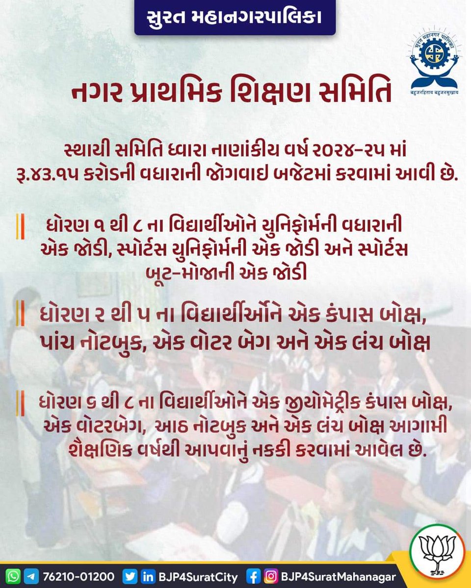 DaxeshMavani's tweet photo. #SuratIsGrowing

#SMCBudget

#SuratMayor https://t.co/r9USeDqlYP