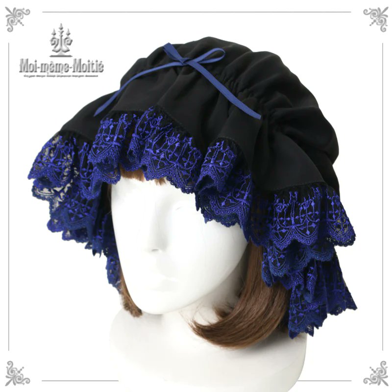 発売中】 ○クロスアーチレースキャップ ¥9,900 JPY 少し厚みのある