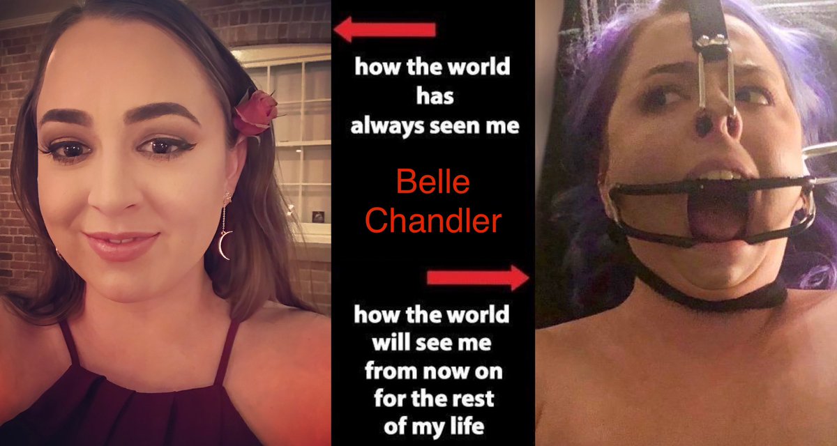 The world gets to see me as my true self.  

I used to be seen as an ordinary and innocent girl. Now I’ll be seen as this: Belle Chandler, the fuckpig whore with her mouth held open for use.

#exposed #webslut #fuckpig #webwhore #submisisve #bdsm