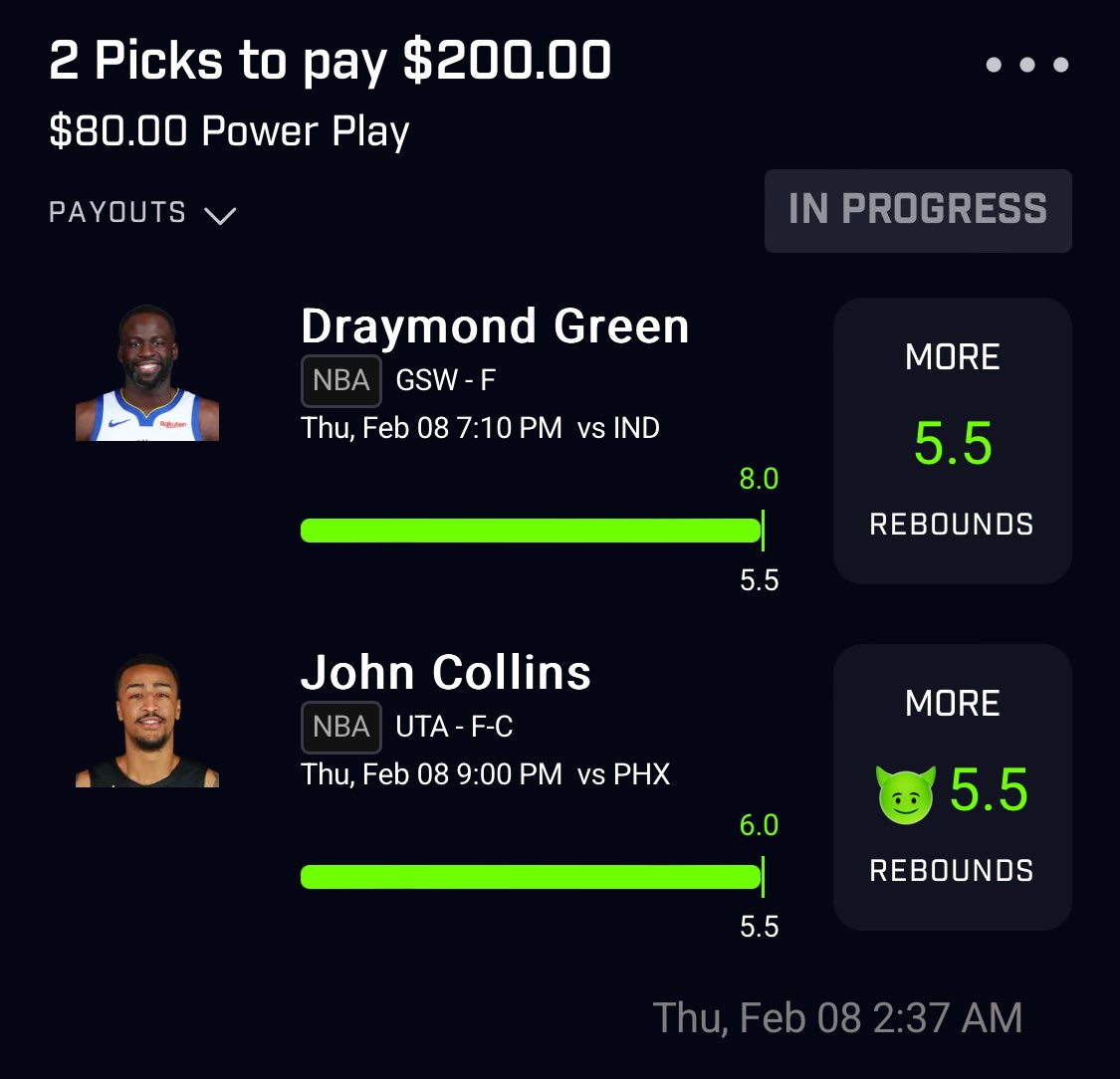 ☢️📈 CASH THE NUKE AS ALWAYS

All plays posted -> discord.gg/WwAP88Xw

#PrizePicks #CS2 #NBA #LoL