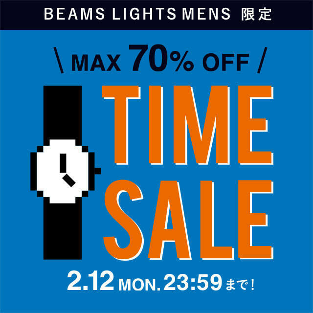 BEAMS_JP's tweet photo. ＼　本日より開催　／
〈 #BEAMSLIGHTS （ #ビームスライツ ） 〉限定『お得なTIME SALE』🔥
お得な機会をお見逃しなく👀✨

⏰2024年2月9日（金）〜2月12日（月祝）

対商品一覧はこちら
🛒https://t.co/c6SXKT2Fps

開催店舗・概要はこちら
🔗https://t.co/yNQLcs4Xa9

#beams #ビームス https://t.co/0xwUtuPnq4