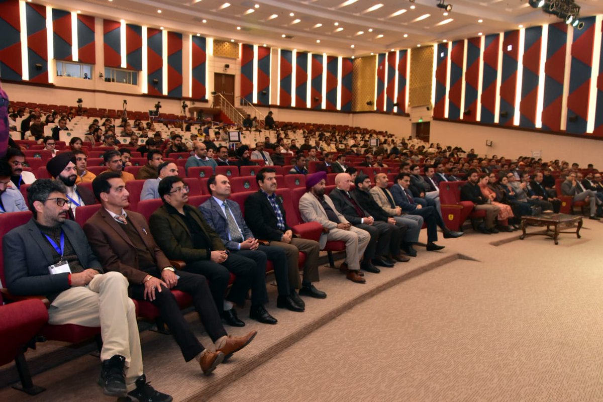 Lt Governor addresses inaugural session of 6th J&K Agricultural Science Congress at SKUAST Jammu Eminent scientists & researchers from across the country to discuss various aspects of Diversification of Agriculture for Self-Reliant Mountain Agro-Ecology during the conference