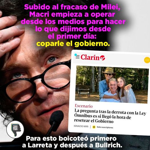 liscatania's tweet photo. #Castigados
Su única manera de volver al poder era sobre la debilidad del incapaz al que apoyó. https://t.co/vUDDzIZVX0