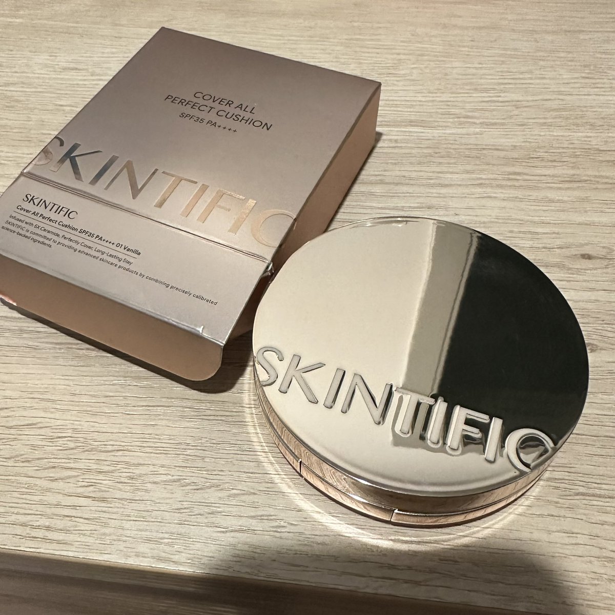 bylittlej's tweet photo. ส่งต่อ คุชชั่น skintific สี 01 vanilla 
ลองเทสสีแค่ครั้งเดียว ไม่ได้ใช้พัฟ กระจกยังไม่แกะ ✨
ราคา 330 บาท รวมส่ง
Dm หรือ เมนชั่น ได้เลยค่า 💖

#ส่งต่อเครื่องสำอาง #คุชชั่น #skintific #รีวิวเครื่องสำอาง #รีวิวสกินแคร์ #ใช้ดีบอกต่อ #ส่งต่อคสอ #คสอพร้อมส่ง https://t.co/wEiqzqmYda