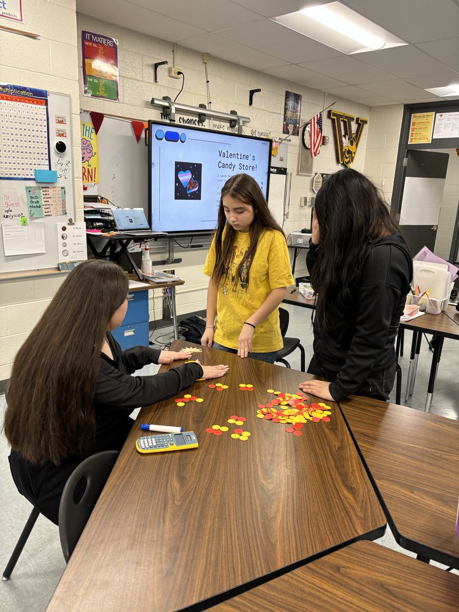 Sharescuela's tweet photo. 8th graders using their noggins and some very helpful manipulatives to find solutions to systems of equations. #21learns ⁦@ccsd21holmes⁩ https://t.co/YnIn0YOHIA