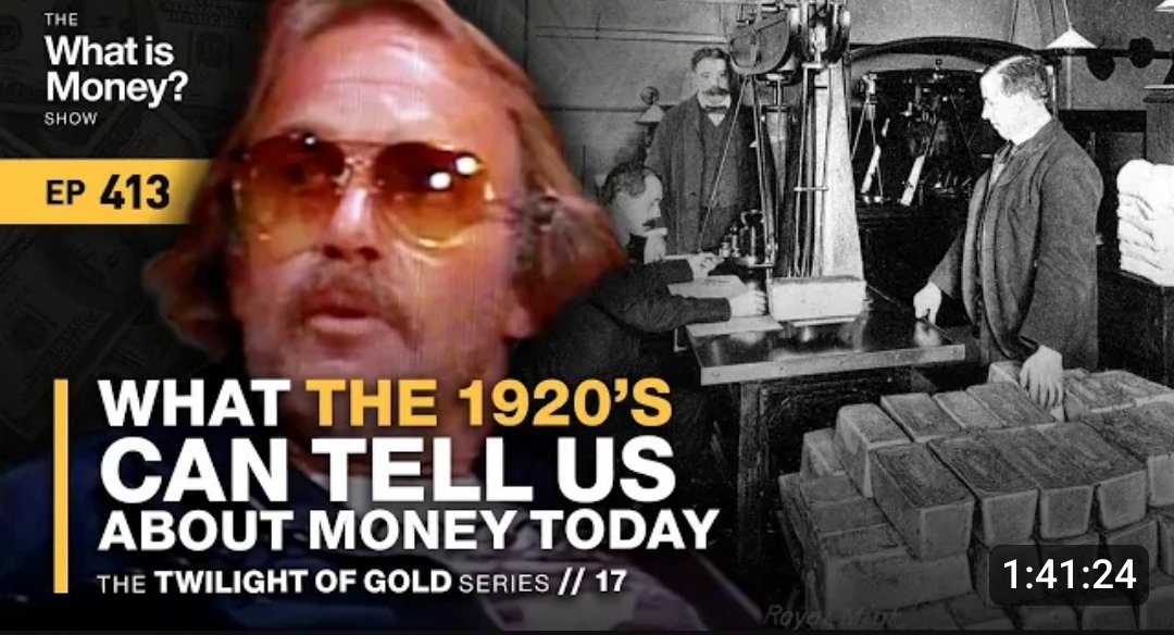 What The 1920's Can Tell Us About Money Today | The Twilight of Gold Series | Episode 17 (WiM413) In this episode we discuss -Influence of Bitcoin Price -Bitcoin & The Left-Right Dichotomy -Inevitable Steps of Inflation -Future Predictions