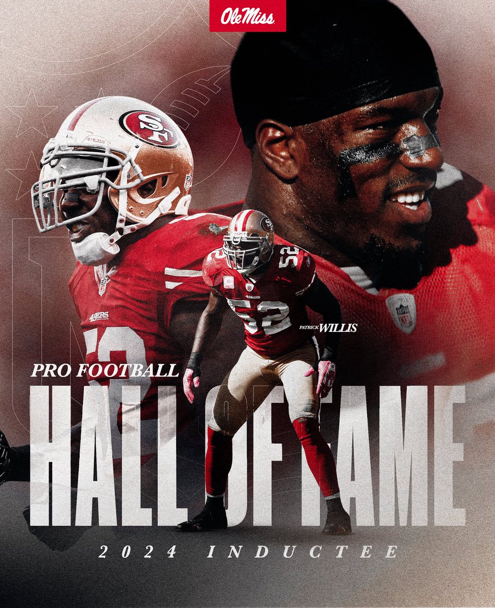 Welcome to the Pro Football Hall of Fame 🐐

<a href="/PatrickWillis52/">Patrick Willis</a> | #HottyToddy