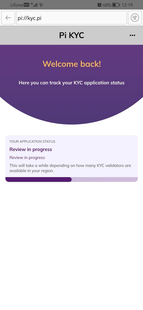 imranMa722's tweet photo. @Picoinkyc My pi account is still showing REVIEW IN PROGRESS. My KYC has not been approved https://t.co/1d3E0on423