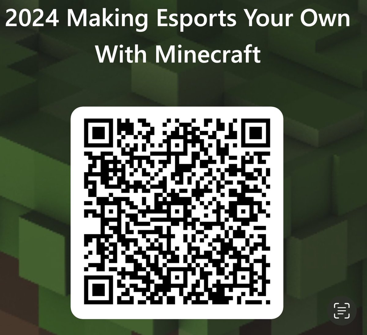 Are you in Aus or NZ, looking to get into, or support others in, using Minecraft for esports? Come join our esports mentor community. Kick-off meeting is Feb 14th. Spread the love and sign up to join the party. #minecraftesports