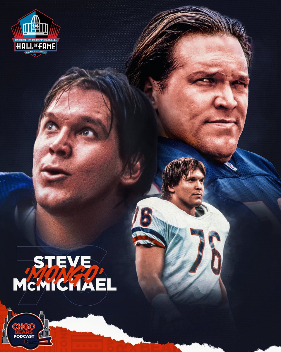 Steve McMichael is finally where he belongs. The Pro Football Hall of Fame. #TeamMongo