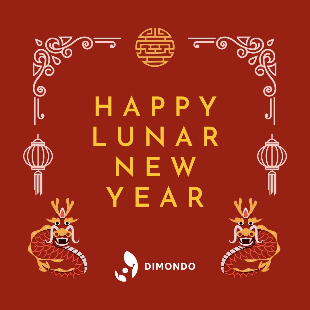 As the #LunarNewYear approaches, #Dimondo grows stronger with your companionship! 
Wishing you all successful careers and joyful hearts.