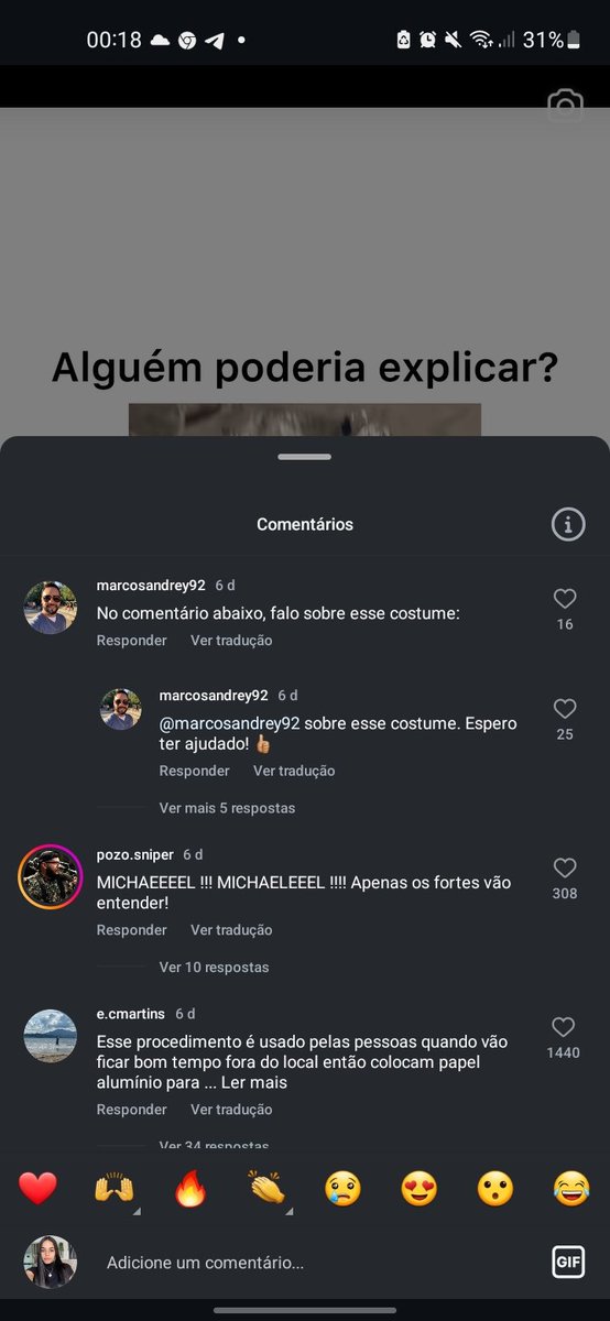 Cada vez mais me arrependo de abrir os comentários 🤡