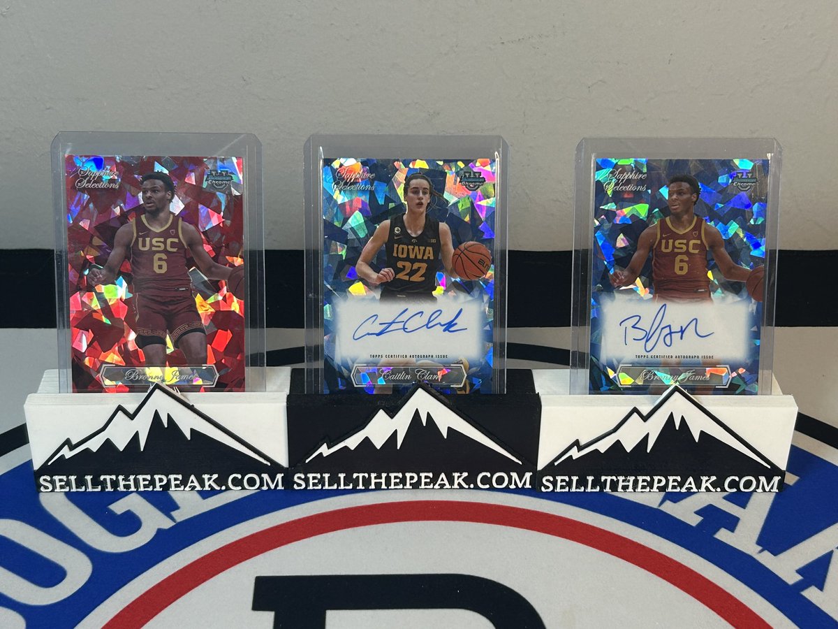 bogey1979's tweet photo. Bowman Chrome U Sapphire DELIVERS in a big way tonight! @BronnyJamesJr @CaitlinClark22 @Fanatics #bogeybreaks #thehobby
Check us out on @SportsCardInv discord and https://t.co/tdnlMZ28gH https://t.co/UZM81oKIm0