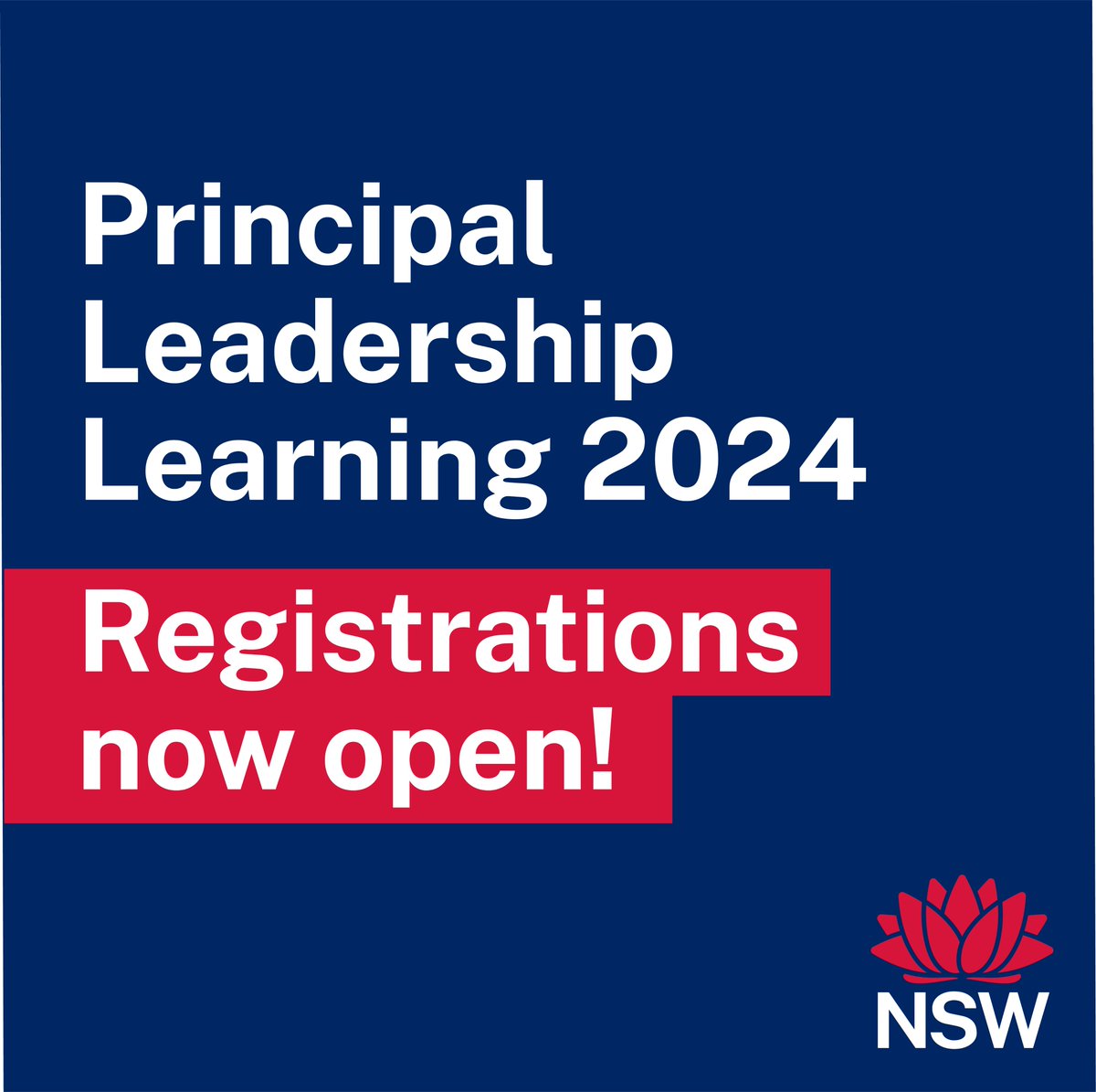 Our Principal Leadership Learning program is open for registrations! We have an exciting line-up of inspiring speakers and global experts, &amp; are launching our new Insights Series Shorts in Term 2.

Full details and registration links on the PL Hub👇
bit.ly/PL_Hub.