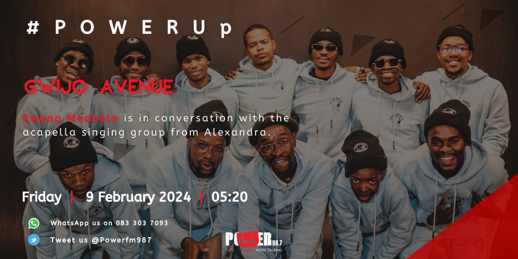 [ON AIR]: We are in conversation with <a href="/GwijoAvenue/">Gwijo Avenue</a> #PowerUp