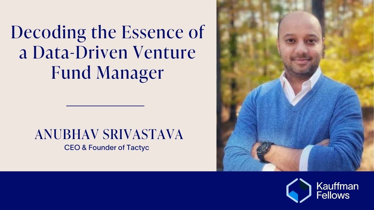 Kauffman Fellows (@kauffmanfellows) on Twitter photo What does it mean to be ādata-drivenā in venture portfolio management and planning? Yesterday, <a href="/anubhav0313/">Anubhav Srivastava</a> of <a href="/tactycHQ/">Tactyc by Carta</a>ās workshop dove into fund forecasting, scenario analysis, optimizing reserves based on objective metrics, and tracking KPIs. What does it mean to be ādata-drivenā in venture portfolio management and planning? Yesterday, <a href="/anubhav0313/">Anubhav Srivastava</a> of <a href="/tactycHQ/">Tactyc by Carta</a>ās workshop dove into fund forecasting, scenario analysis, optimizing reserves based on objective metrics, and tracking KPIs.